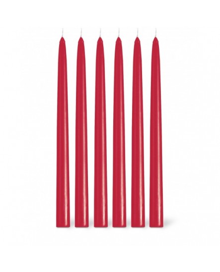 Bougie Flambeau Point à La Ligne Rouge Noël