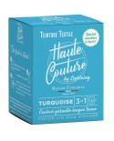 Teinture textile Haute Couture Turquoise