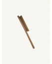 Brosse à bijou soie blanche