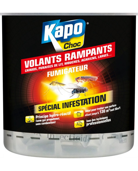 Fumigène Anti-insectes volants et rampants Kapo 70m²