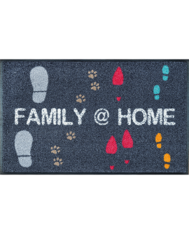 TAPIS WASH ABSORBANT WOODEN WELCOME