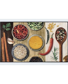 TAPIS WASH  ABSORBANT 60X1.80CM Hot Chilli