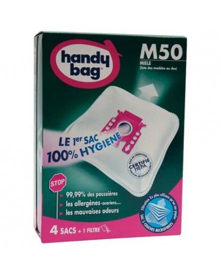 Sac aspirateur handy bag non tissé x4 miele m50
