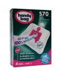 Sac aspirateur handy bag non tissé x4 bosch s70