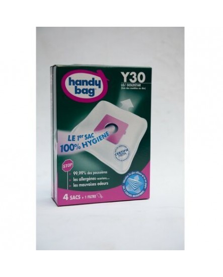 Passer la souris sur la photo pour zoomer 	Sac aspirateur handy bag non tissé x4 moulinex y30
