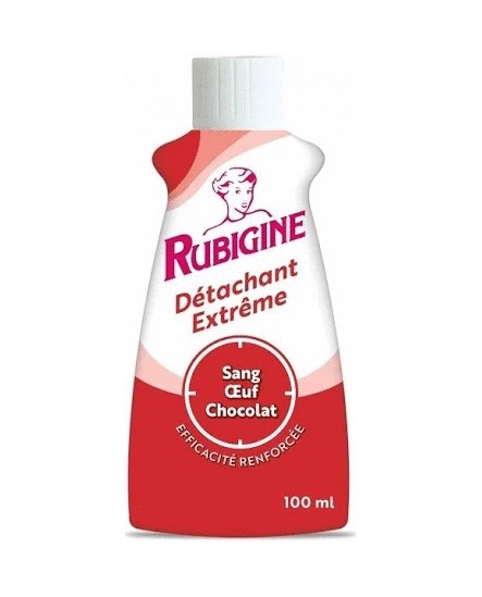 Détachant sang oeuf chocolat 100ml Rubigine