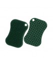 Éponge en silicone vert
