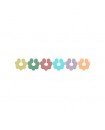 Set de 6 marque-verre fleur LIV WISE