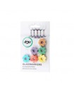 Set de 6 marque-verre fleur LIV WISE