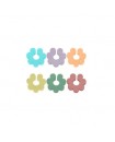 Set de 6 marque-verre fleur LIV WISE
