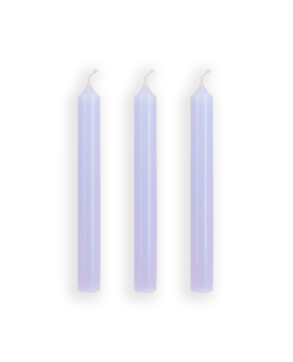 Bougie Classique 7h Point à La Ligne Lilas mjc