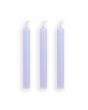 Bougie Classique 7h Point à La Ligne Lilas mjc