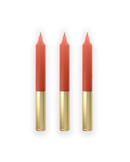 Bougies Bicolores - Nude & Or
