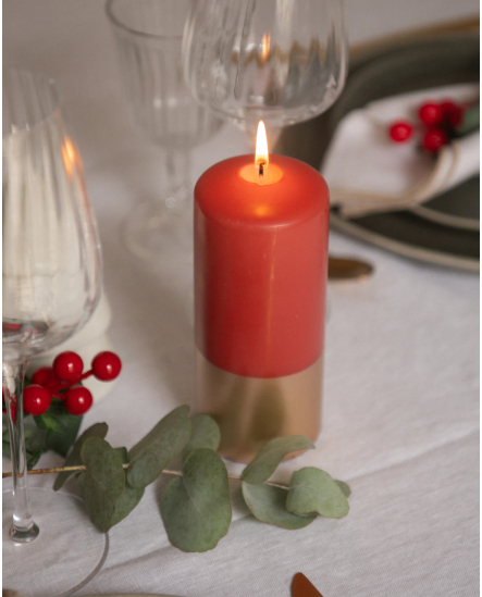 Bougies Piliers - Nude & Or mjc 45 h