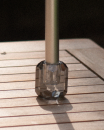 Bougies Piliers - Aubergine & Or mjc 70 h
