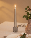 Bougies Piliers - Aubergine & Or mjc 70 h