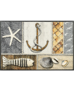 TAPIS WASH  ABSORBANT 50X75CM Kiss the sun
