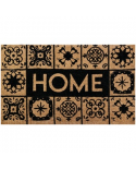 IDMAT Tapis coco naturel 45x75cm épaisseur 35mm home carreau