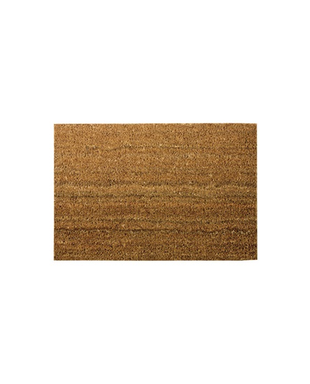 IDMAT Tapis en fibres de coco naturelles forme rectangle 40 x 60 cm
