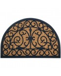 IDMAT Tapis cuba 40x60 cm demi lune volutes