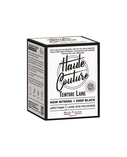 HAUTE COUTURE Teinture laine soie polyamide haute couture - noir - 300 g