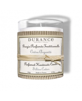 Bougie parfumée Cèdre Argenté 180 g