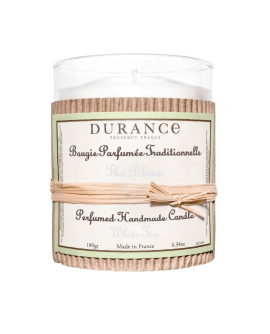 Bougie parfumé Thé Blanc DURANCE 180 g