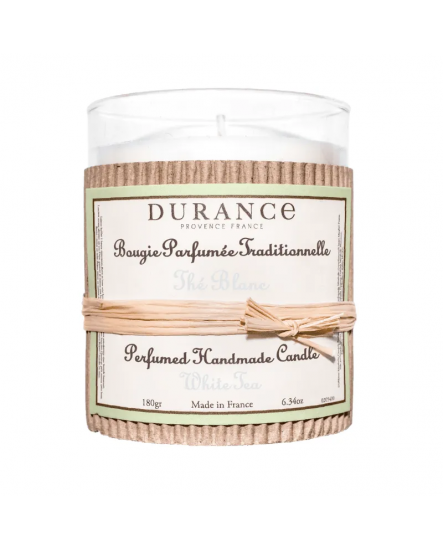 Bougie parfumé Thé Blanc DURANCE 180 g
