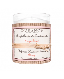 Bougie parfumé Coquelicot DURANCE 180 g