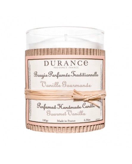 Bougie parfumé Vanille Gourmande DURANCE 180 g